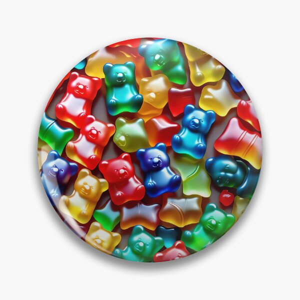 Artikelvorschau, Gummy Bear Candy Pattern entworfen und verkauft von TheArtOfPat.