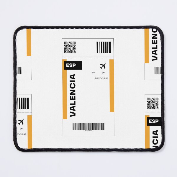 Item preview, Valencia Flight Ticket Design - Inspired Travel Ticket designed and sold by RM-Journey.