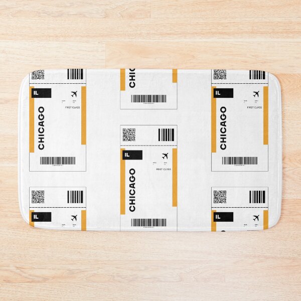 Item preview, Chicago Flight Ticket Design - Inspired Travel Ticket  designed and sold by RM-Journey.