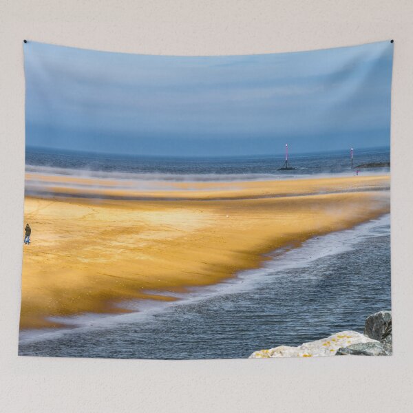 Item preview, Beach Walkers Rhyl beach  designed and sold by AJEvans.