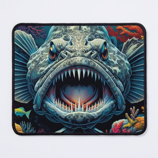 Item preview, Aggressive Lingcod Monster In Its Reef designed and sold by HippieFarms11.