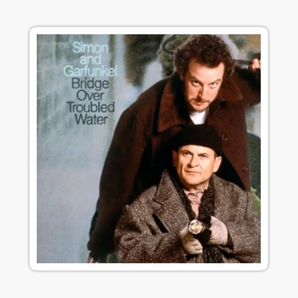 Item preview, simon and garfunkel - home alone wet bandits designed and sold by CommrAlix.