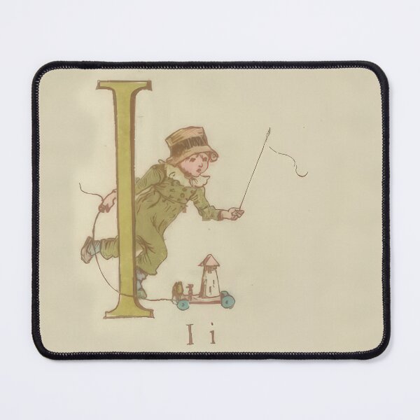 Item preview, Kate Greenaway Letter I designed and sold by stevepaint.