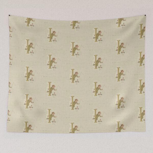 Item preview, Kate Greenaway Letter I designed and sold by stevepaint.