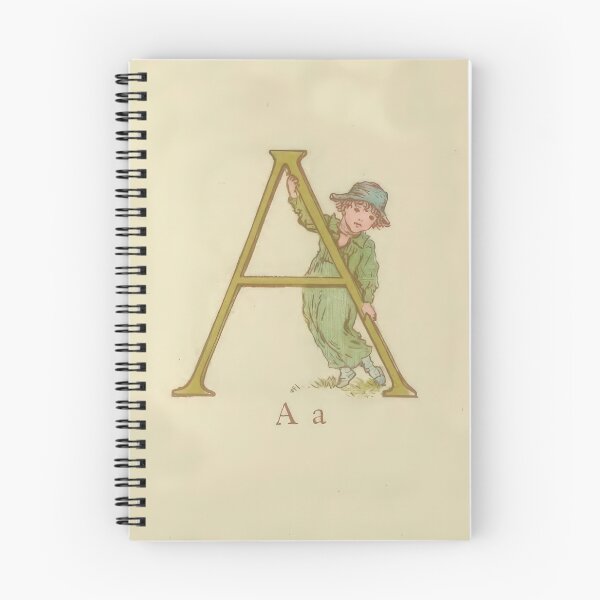 Item preview, Kate Greenaway Letter A designed and sold by stevepaint.