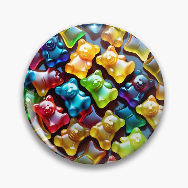 Artikelvorschau, Gummy Bear Candy Pattern entworfen und verkauft von TheArtOfPat.