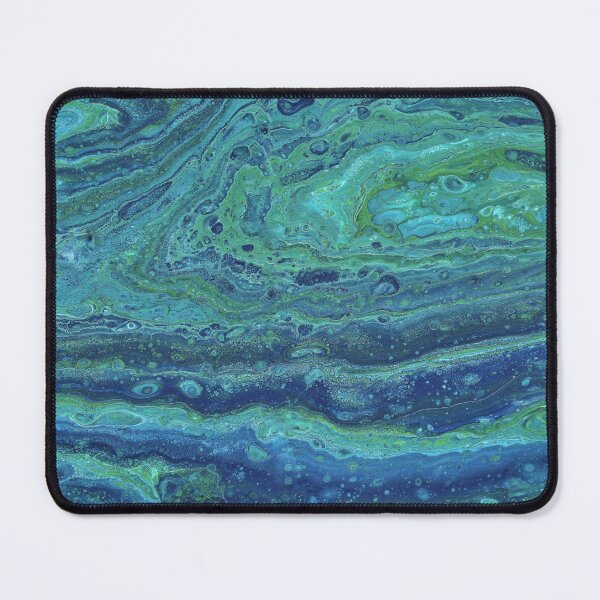 Item preview, Wabash 3 Flowing Blue Acrylic Abstract designed and sold by Doug Siegel.