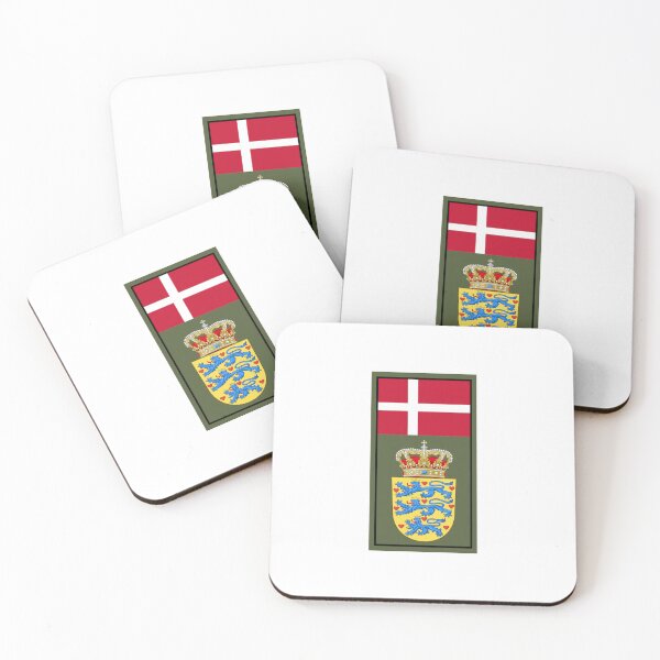 Item preview, Denmark Flag & Coat of arms designed and sold by adamst555.