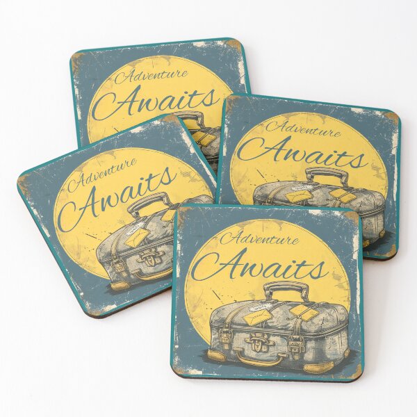 Item preview, Nostalgic Excursion: Vintage Suitcase Adventure Awaits designed and sold by Ace Apparel  Attire.