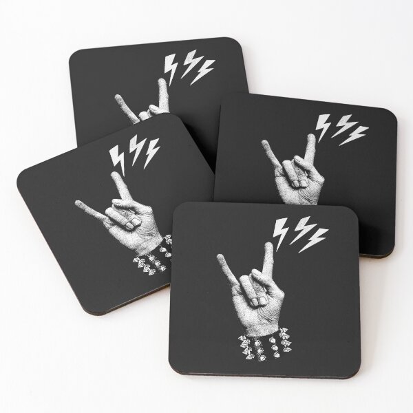 Item preview, Rock Horns Heavy Metal Music Sign designed and sold by Rockstorr.