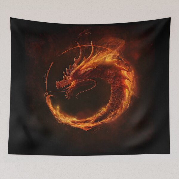 Item preview, Fire dragon IV designed and sold by Wiesława Smolińska.