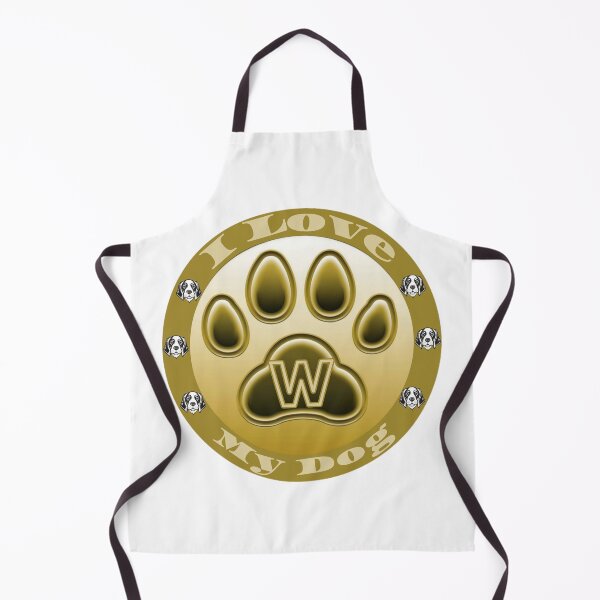 Item preview, Love Dog "W" designed and sold by RAA-Logo-Image.
