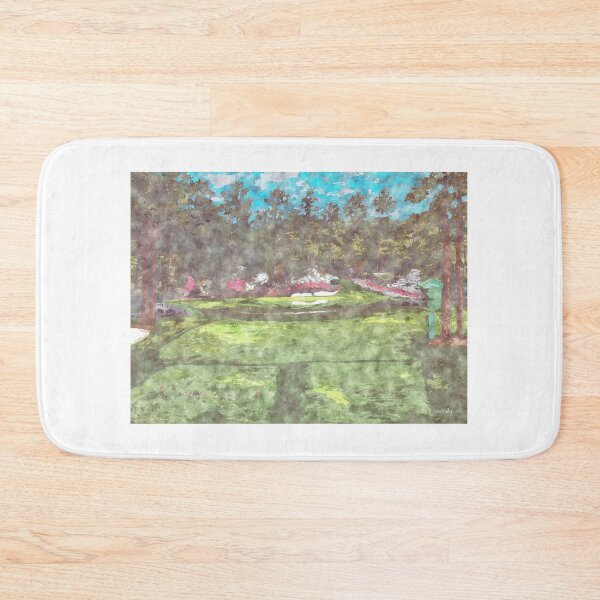 Item preview, Watercolor Painting Masters 12th Hole Augusta  designed and sold by Ken Figurski.
