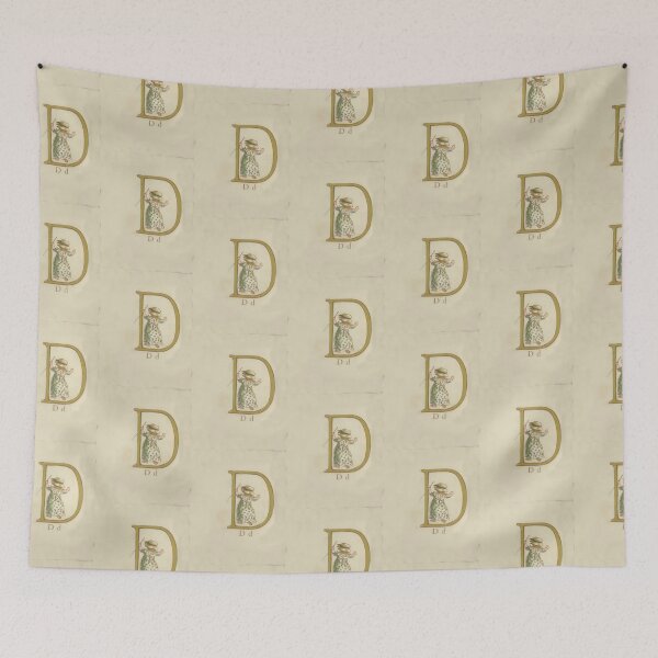 Item preview, Kate Greenaway Letter D designed and sold by stevepaint.