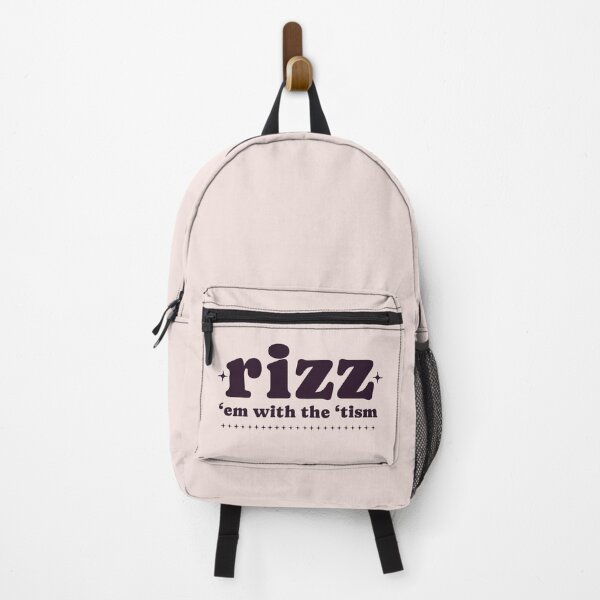 Item preview, rizz 'em with the 'tism, dark purple designed and sold by merialnam.