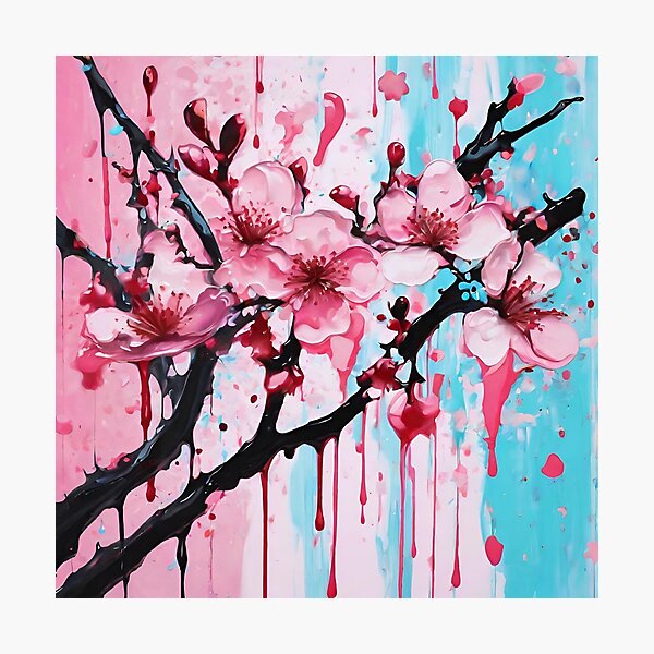 Item preview, The Dripping CherryBlossom designed and sold by JZDezignsz.