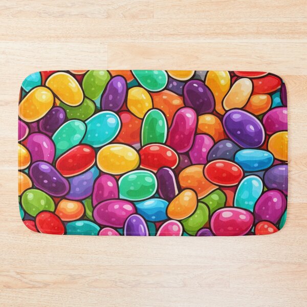Item preview, Abstract Colorful Jelly Bean Pattern designed and sold by calibrit.