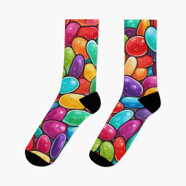 Item preview, Abstract Colorful Jelly Bean Pattern designed and sold by calibrit.
