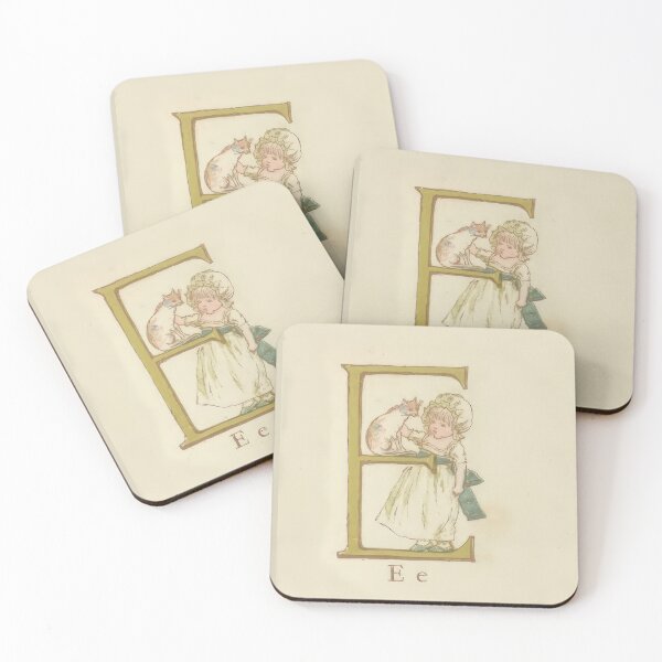 Item preview, Kate Greenaway Letter E designed and sold by stevepaint.