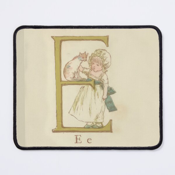 Item preview, Kate Greenaway Letter E designed and sold by stevepaint.