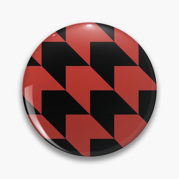 Item preview, Red and black Diagonal Arrow Pattern designed and sold by LinDraws.