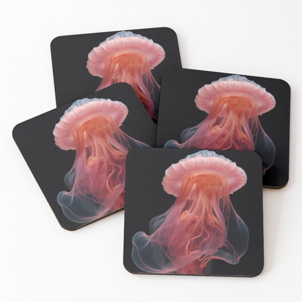 Item preview, Red Impression: A Jellyfish designed and sold by iamdesigns14.