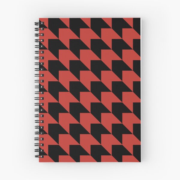 Artikelvorschau, Rotes und schwarzes diagonales Pfeilmuster entworfen und verkauft von LinDraws.