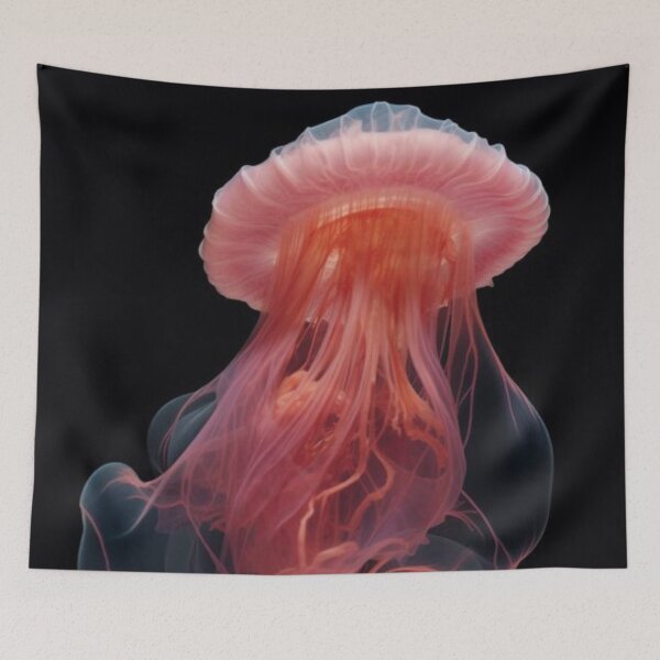 Item preview, Red Impression: A Jellyfish designed and sold by iamdesigns14.