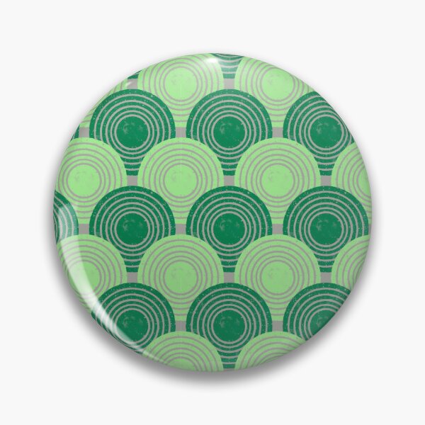 Aperçu de l'œuvre Tourner en rond (vert) créée et vendue par Reba Lou.