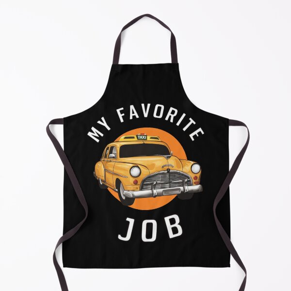 Item preview, My favorite job Taxi Driver Cars Passenger Transport Yellow Cab designed and sold by Cr320.