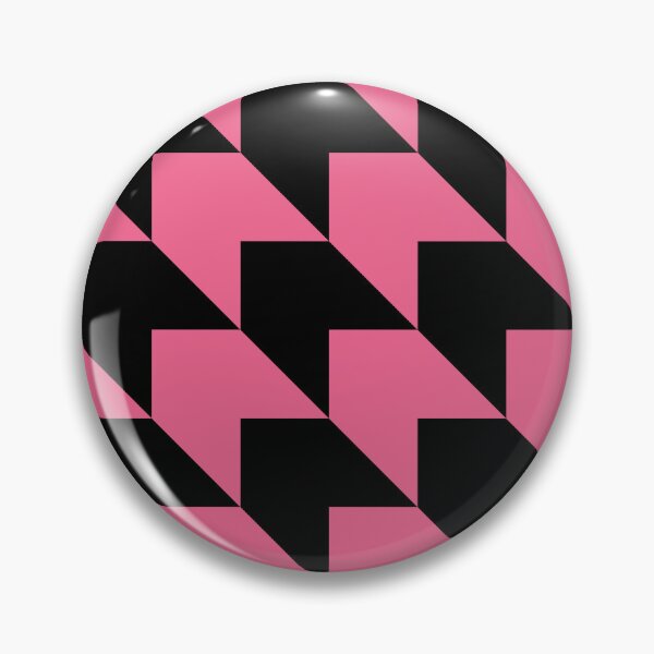 Item preview, Pink and black Diagonal Arrow Pattern designed and sold by LinDraws.