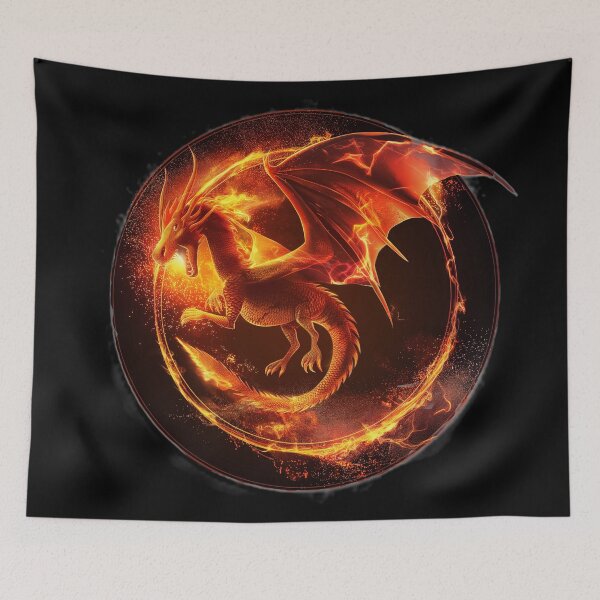 Item preview, Fire dragon V designed and sold by Wiesława Smolińska.