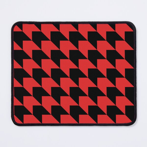 Item preview, Red and black Diagonal Arrow Pattern designed and sold by LinDraws.