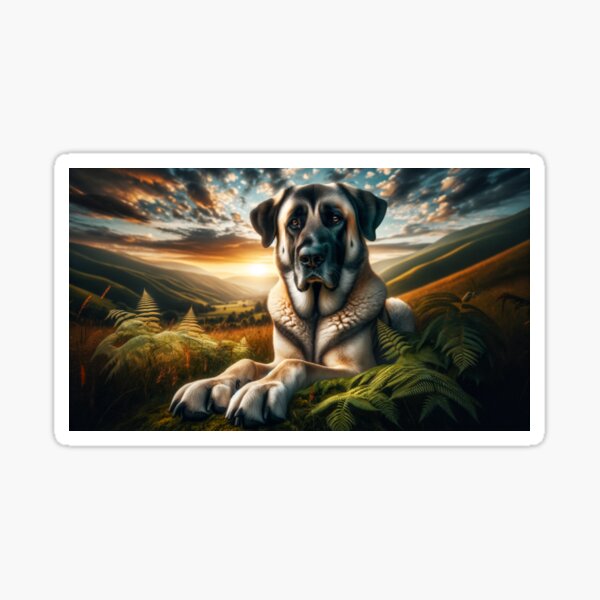 Artikel-Vorschau von Kangal Schäferhund, Regenbogen, designt und verkauft von Deborah Regan.