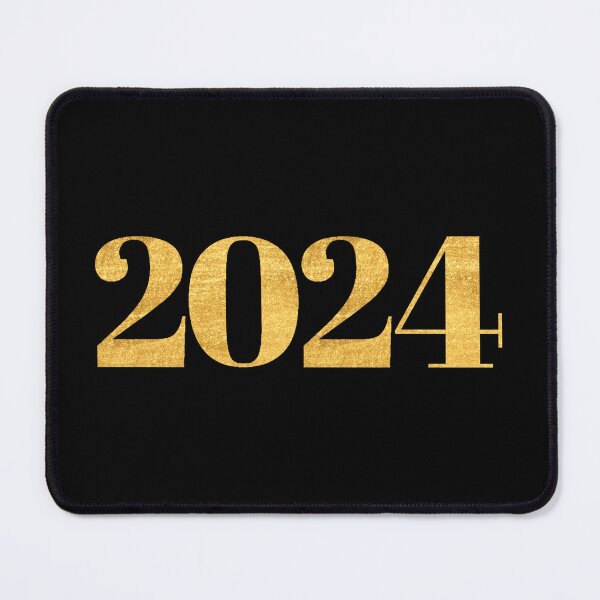Item preview, 2024 year retro,gold,glitter designed and sold by cutecrazytshirt.