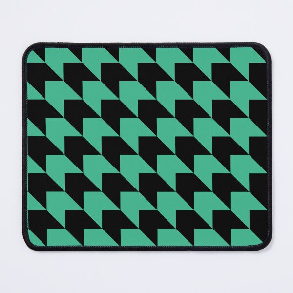 Item preview, Green and black Diagonal Arrow Pattern designed and sold by LinDraws.