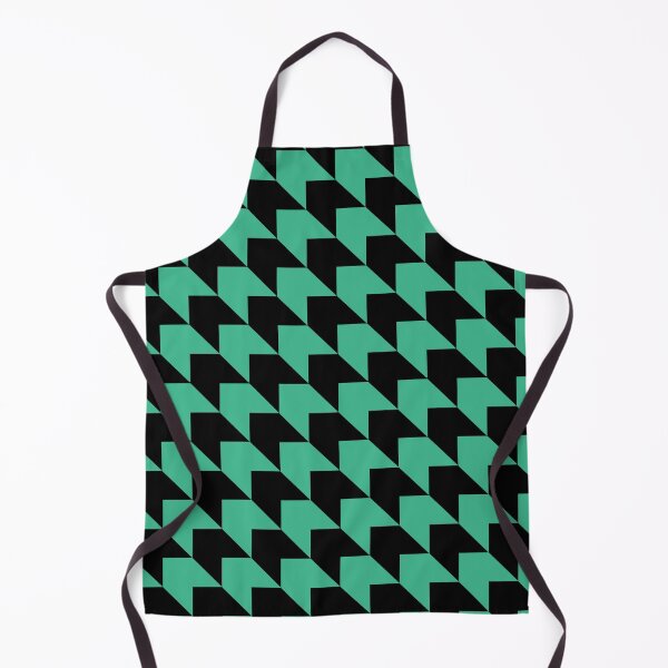 Item preview, Green and black Diagonal Arrow Pattern designed and sold by LinDraws.
