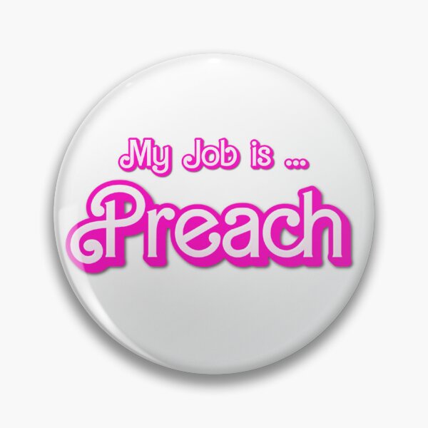 Item preview, My Job Is Preach Funny designed and sold by ANNINOART ⭐⭐⭐⭐⭐.