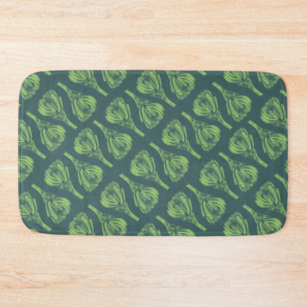 Item preview, Emerald Whisper: Protea Buds in Green - Australian Native Flora Pattern designed and sold by Jay Dee Dearness.