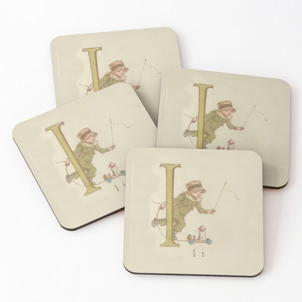 Item preview, Kate Greenaway Letter I designed and sold by stevepaint.