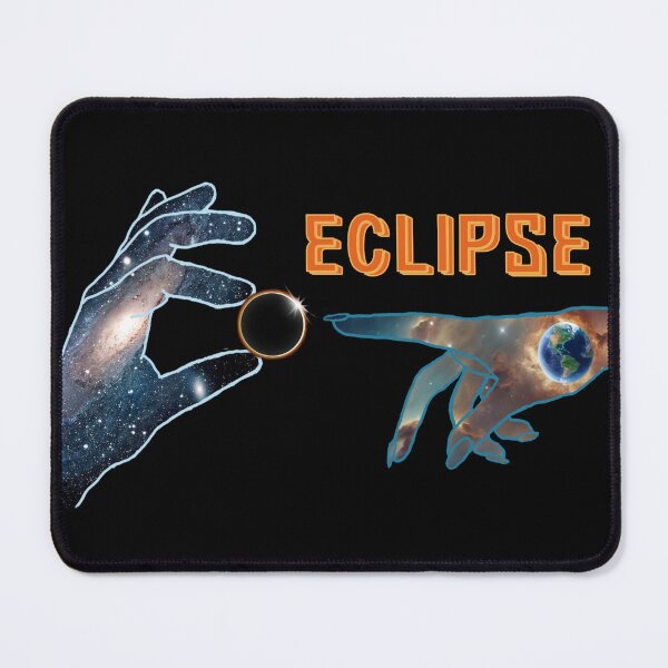 Item preview, A solar eclipse is like the wedding of the Cosmos and the Earth designed and sold by ElenaHrubes.