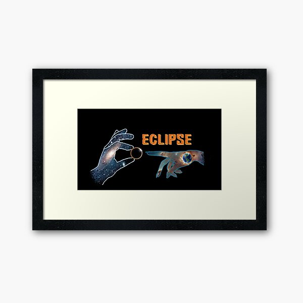 Item preview, A solar eclipse is like the wedding of the Cosmos and the Earth designed and sold by ElenaHrubes.