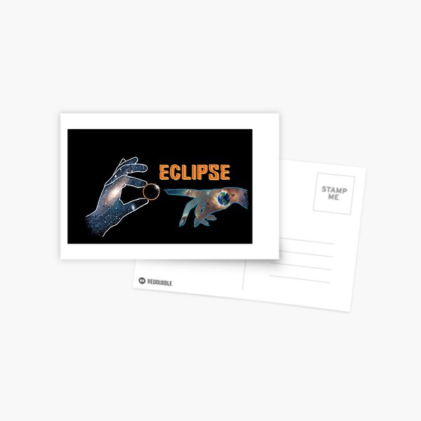 Item preview, A solar eclipse is like the wedding of the Cosmos and the Earth designed and sold by ElenaHrubes.