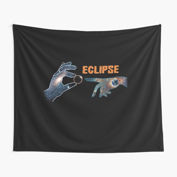 Item preview, A solar eclipse is like the wedding of the Cosmos and the Earth designed and sold by ElenaHrubes.