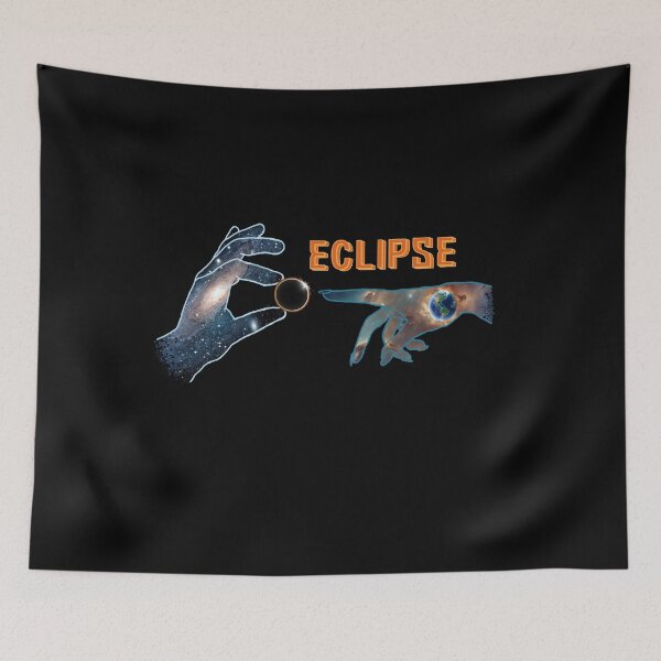 Item preview, A solar eclipse is like the wedding of the Cosmos and the Earth designed and sold by ElenaHrubes.