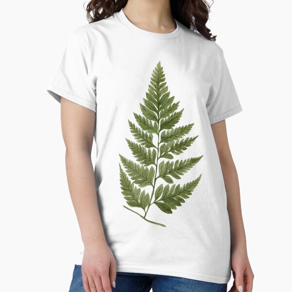 Item preview, Green watercolor fern pattern designed and sold by helga-wigandt.