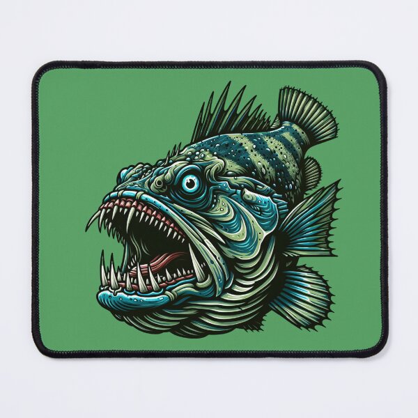 Item preview, Deep Sea Fish Monster designed and sold by HippieFarms11.