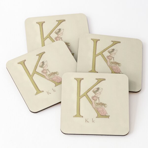 Item preview, Kate Greenaway Letter K designed and sold by stevepaint.