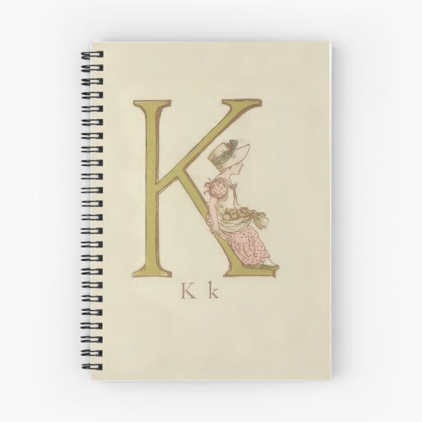 Item preview, Kate Greenaway Letter K designed and sold by stevepaint.