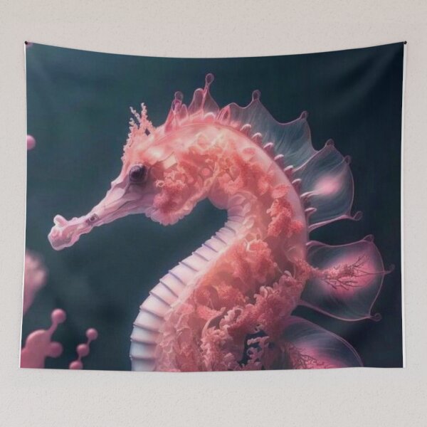 Item preview, Red Impression: A Seahorse designed and sold by iamdesigns14.